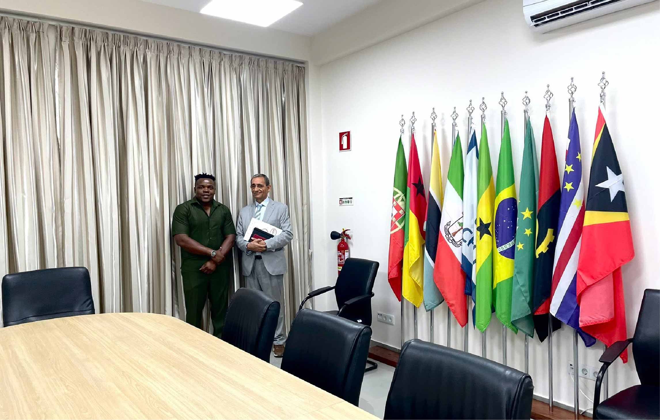 ISPB recebe visita institucional do Secretário-Geral do ISP Sol Nascente