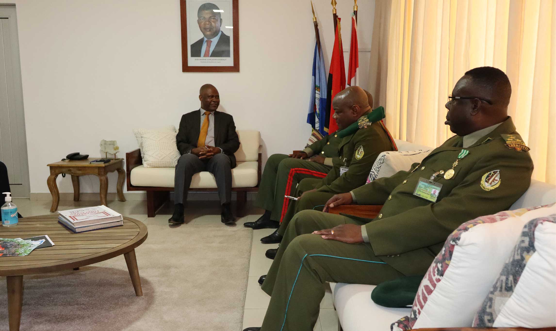 Visita Institucional Academia Militar do Exército no ISPB